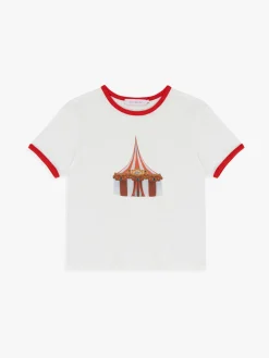 Abigail Ringer Tee - Vintage Circus