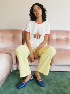 Abigail Ringer Tee - Vintage Circus