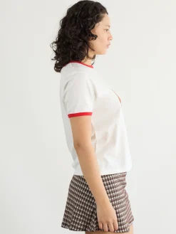 Abigail Ringer Tee - Vintage Circus