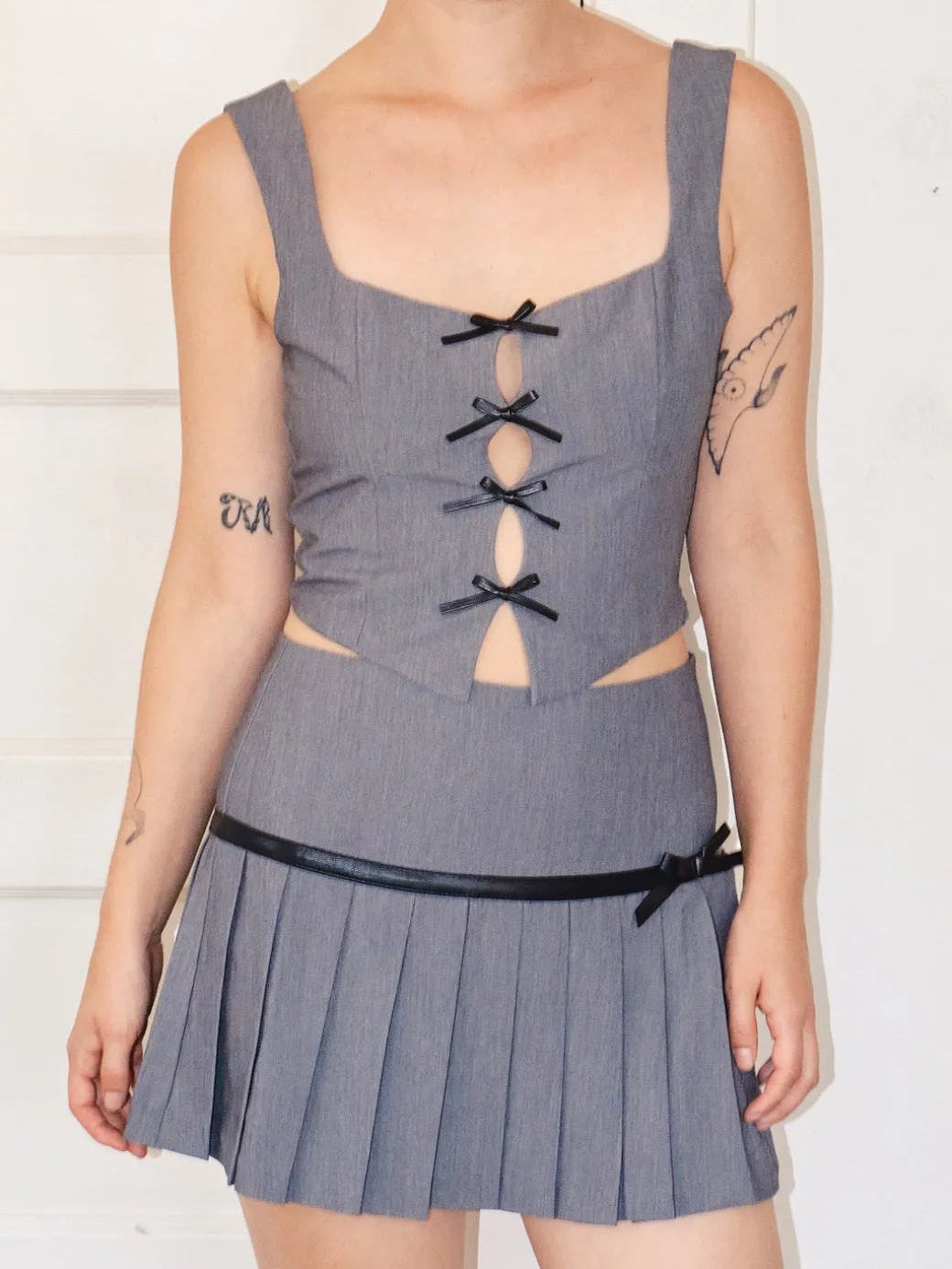 Agnes Skirt - Charcoal
