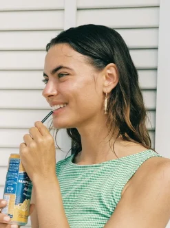 Anchovy Earrings - Gold