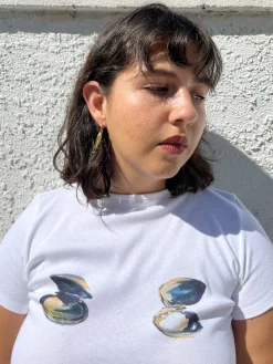 Anchovy Earrings - Gold