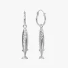 Anchovy Earrings - Silver