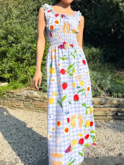 Annie Dress - Picnic Alfresco