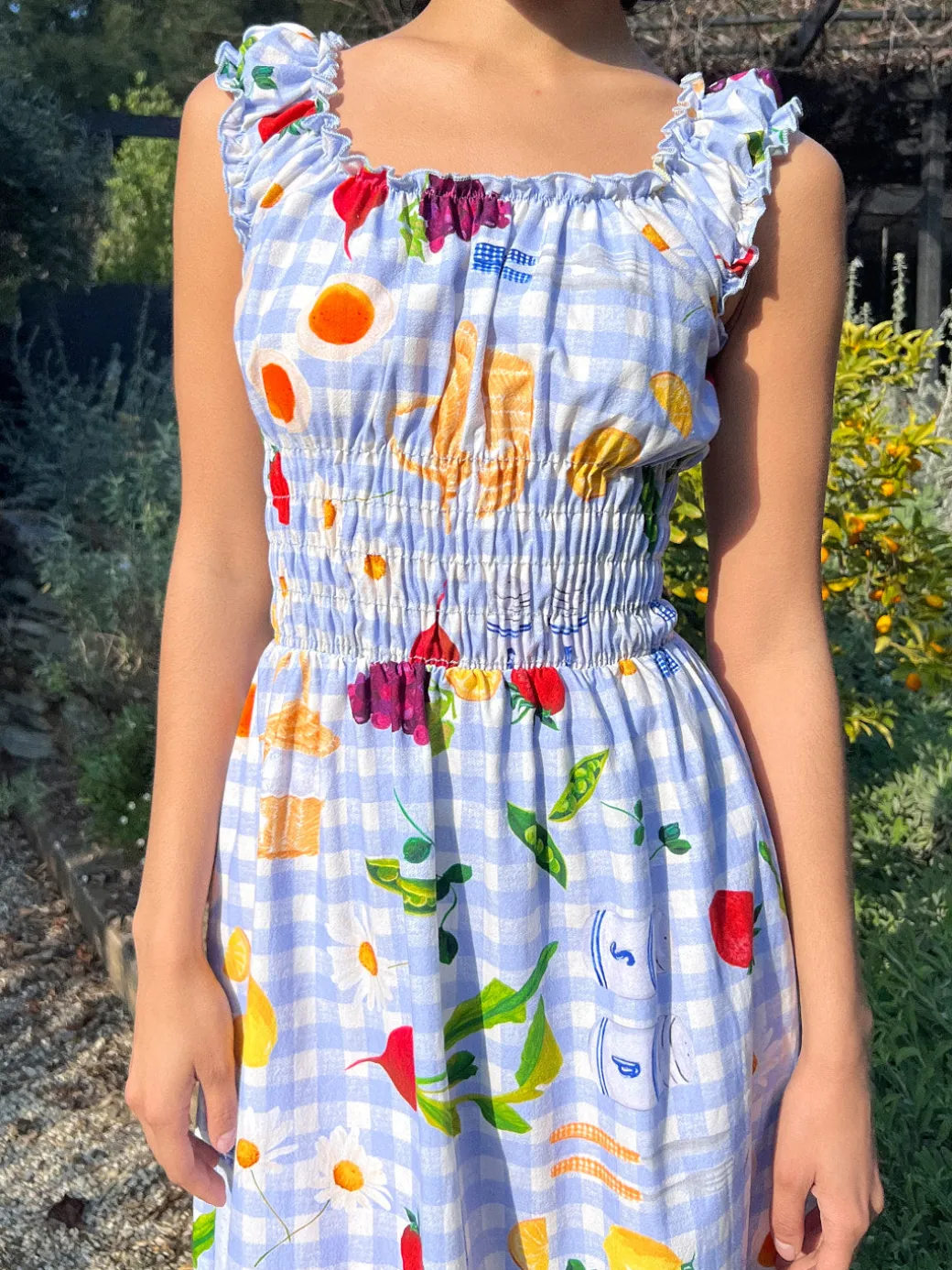 Annie Dress - Picnic Alfresco