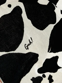 Archie Throw Blanket - Cow