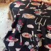 Archie Throw Blanket - Set The Table Caviar