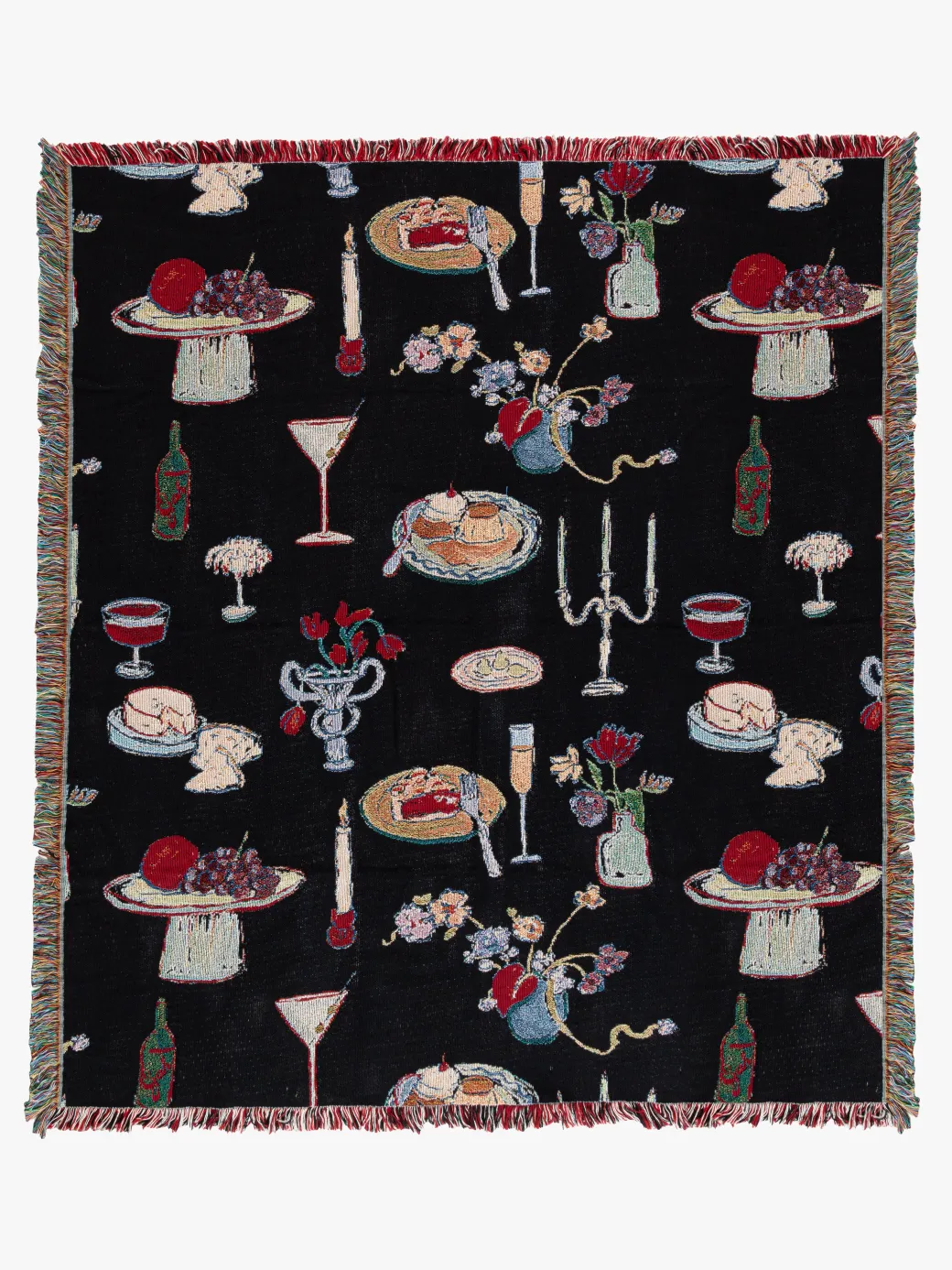 Archie Throw Blanket - Set The Table Caviar