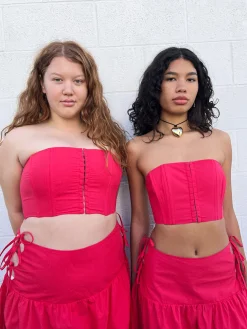 Arke Bustier - Red