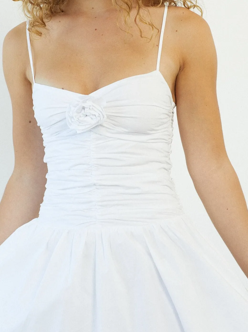 Armand Dress - White