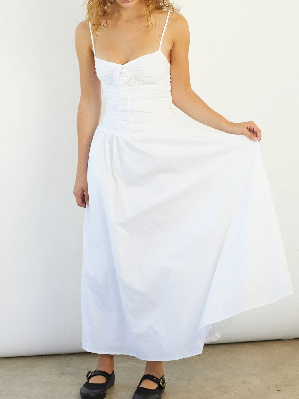 Armand Dress - White