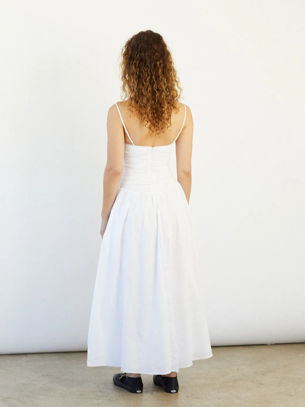 Armand Dress - White
