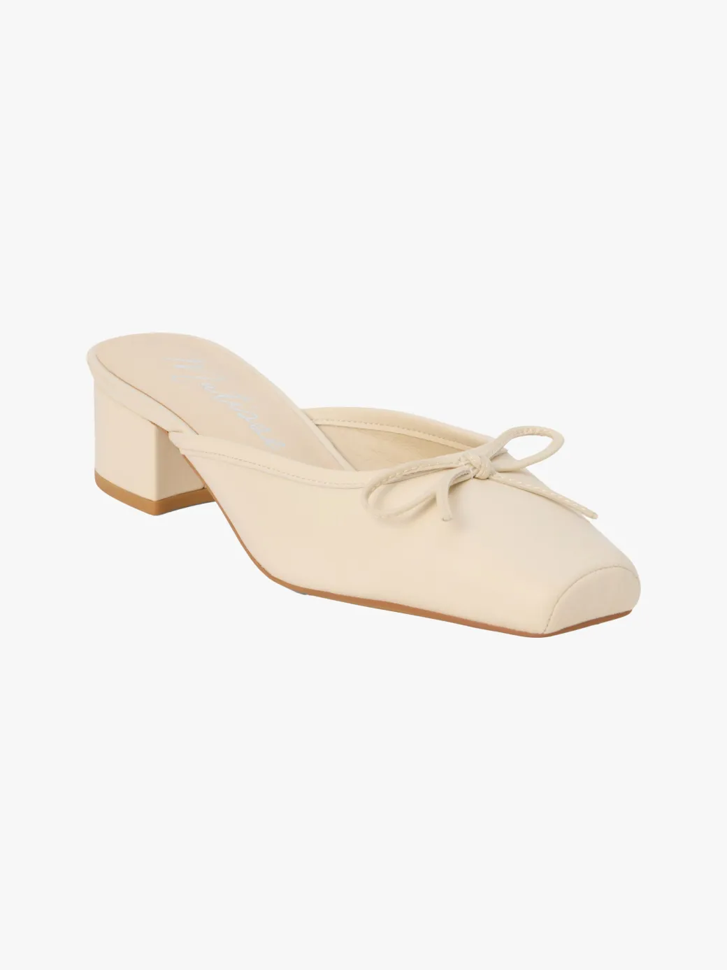 Basilio Ballet Mule - Ivory