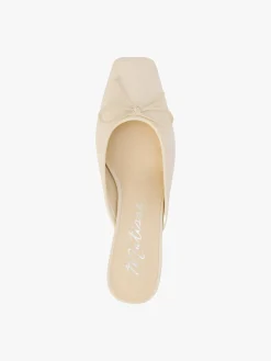 Basilio Ballet Mule - Ivory