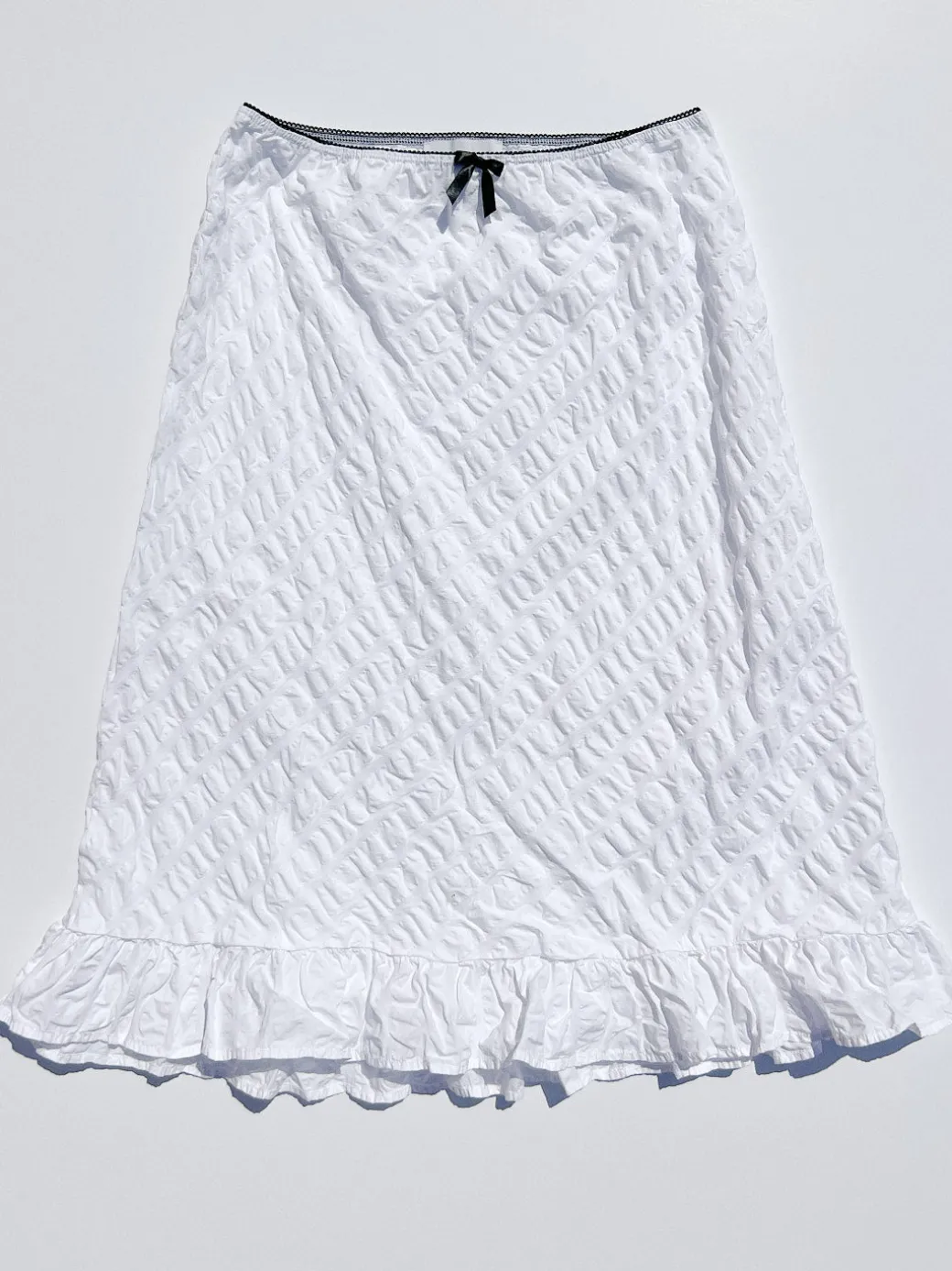 Basin Slip Skirt - Salt