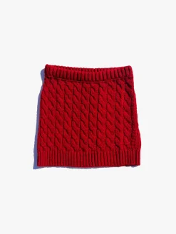 Blake Tricot Skirt - Red