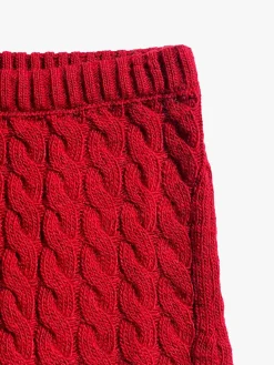 Blake Tricot Skirt - Red