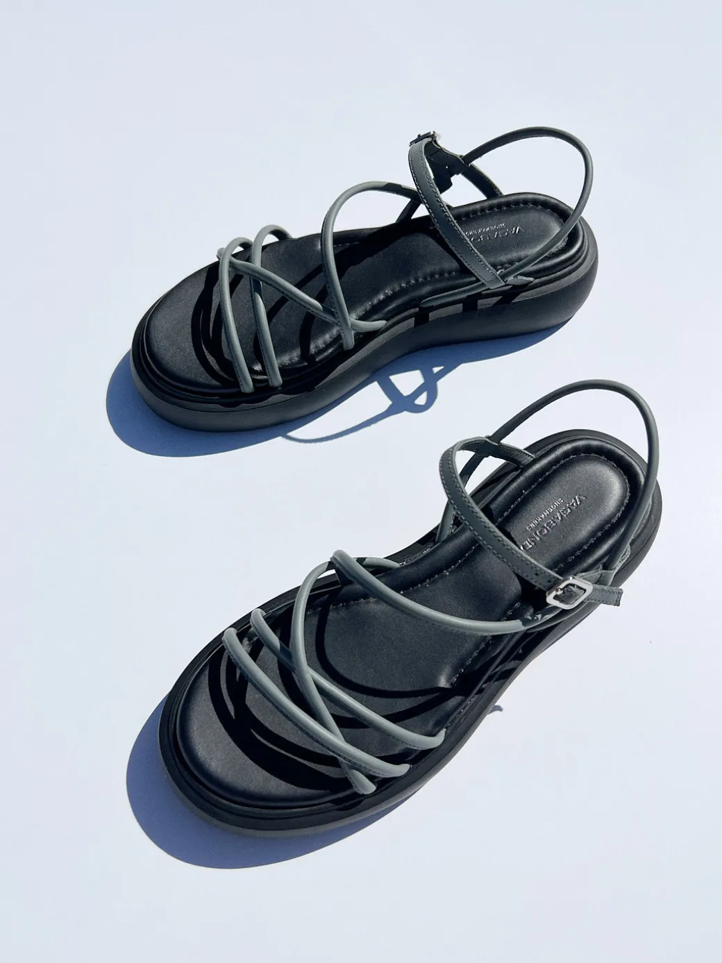 Blenda Strappy Sandal - Ash Blue