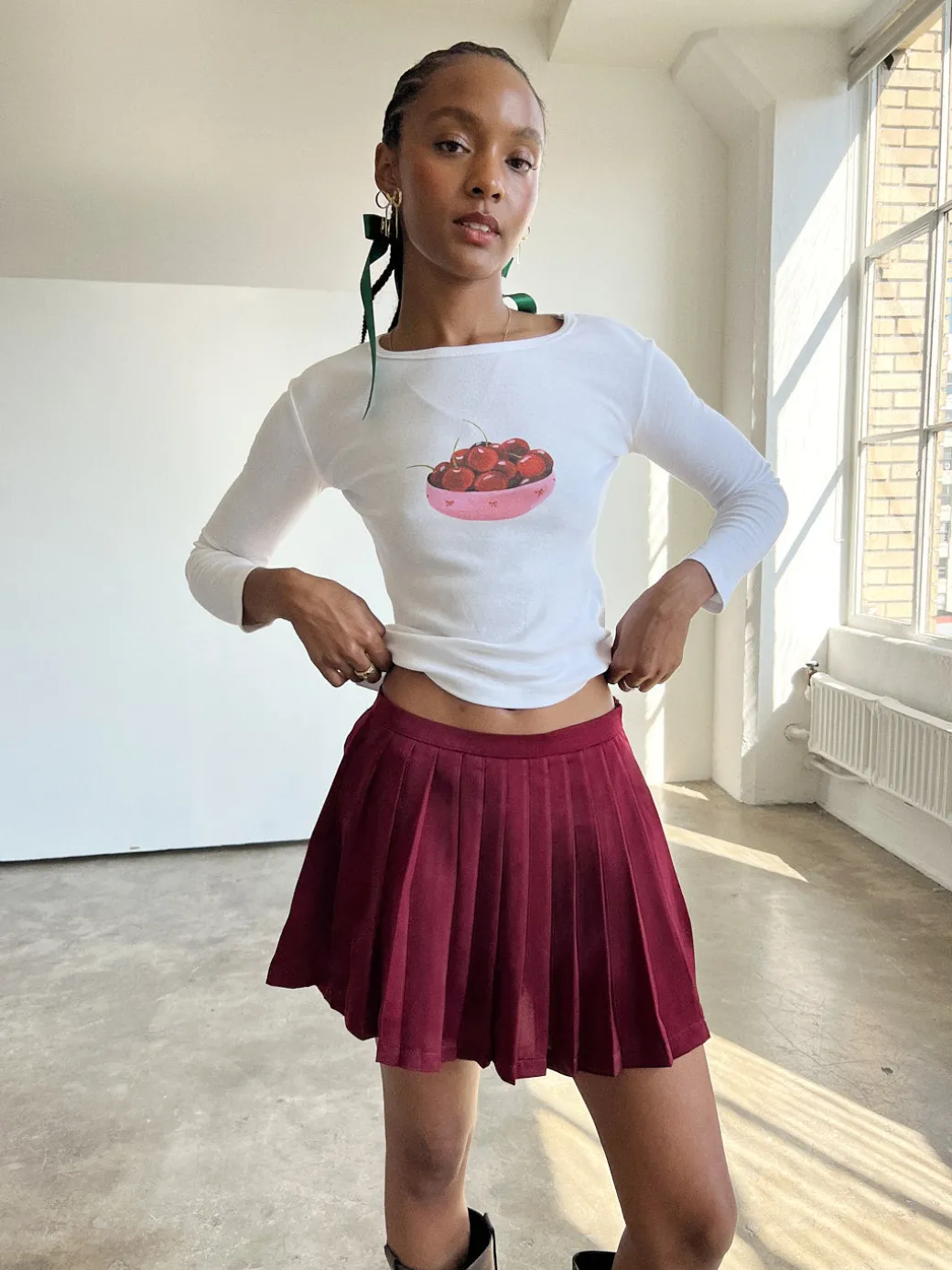 Bobbi Skort - Merlot