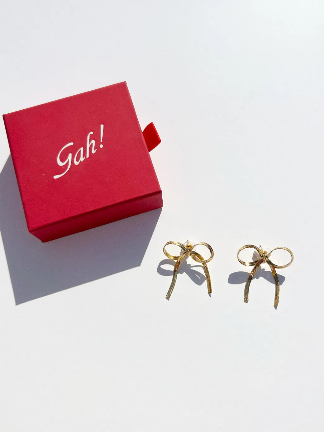 Bows Earrings - Gold