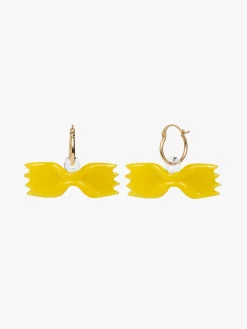 Bowtie Pasta Hoops - Yellow