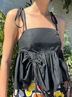 Butterfly Blouse - Black