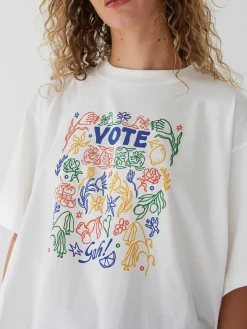 Charlie Tee - Vote Flowers