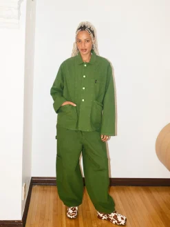 Chef Pant - Kale Green