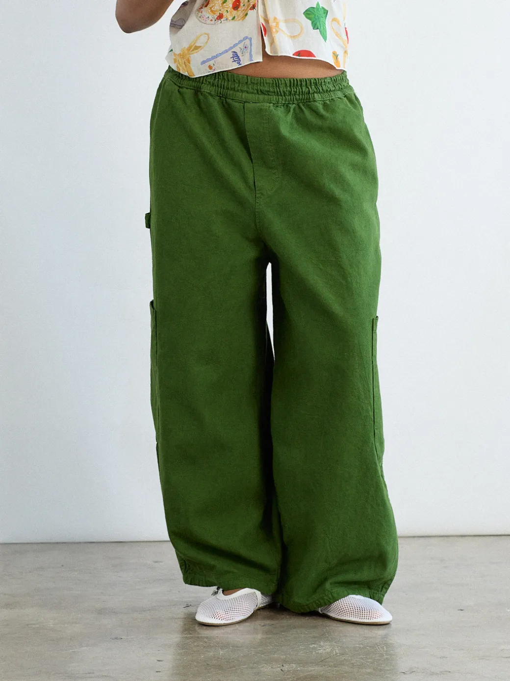 Chef Pant - Kale Green
