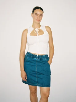 City Skirt - Blue Denim