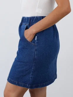 City Skirt - Blue Denim