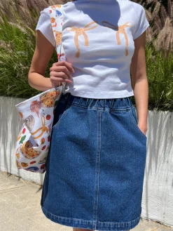 City Skirt - Blue Denim