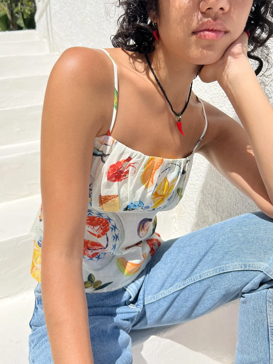 Cleo Cami - Tapas Ivory
