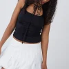 Cloud Mini Skirt - White