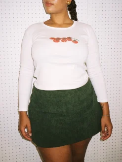 Dana Long Sleeve Tee - Pomodoro