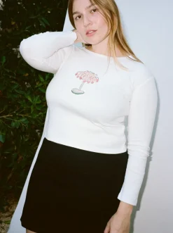 Dana Long Sleeve Tee - Shrimp Cocktail