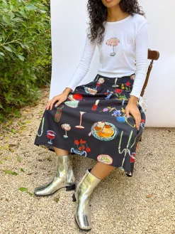 Dana Long Sleeve Tee - Shrimp Cocktail