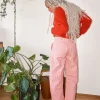 Daphne Trouser - Red Stripe