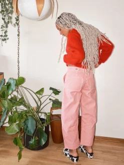 Daphne Trouser - Red Stripe
