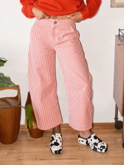 Daphne Trouser - Red Stripe