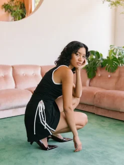 Darcy Skort - Black/White