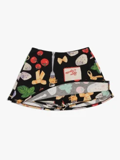 Darcy Skort - Buon Appetito Black