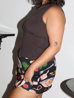 Darcy Skort - Buon Appetito Black
