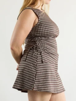 Darcy Skort - Cocoa Plaid