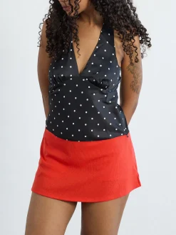 Darcy Skort - Fiery Red