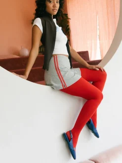 Darcy Skort - Heather/Red