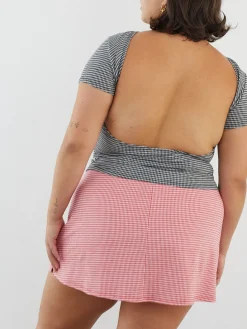 Darcy Skort - Pomodoro Gingham