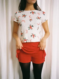 Darcy Skort - Red Slinky