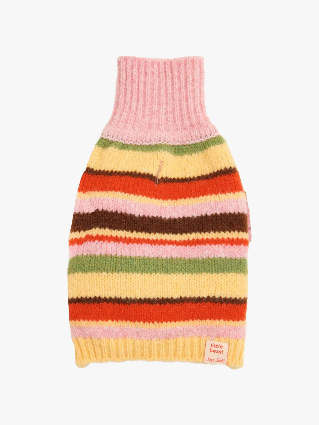 Dog Sweater - Pink Stripe