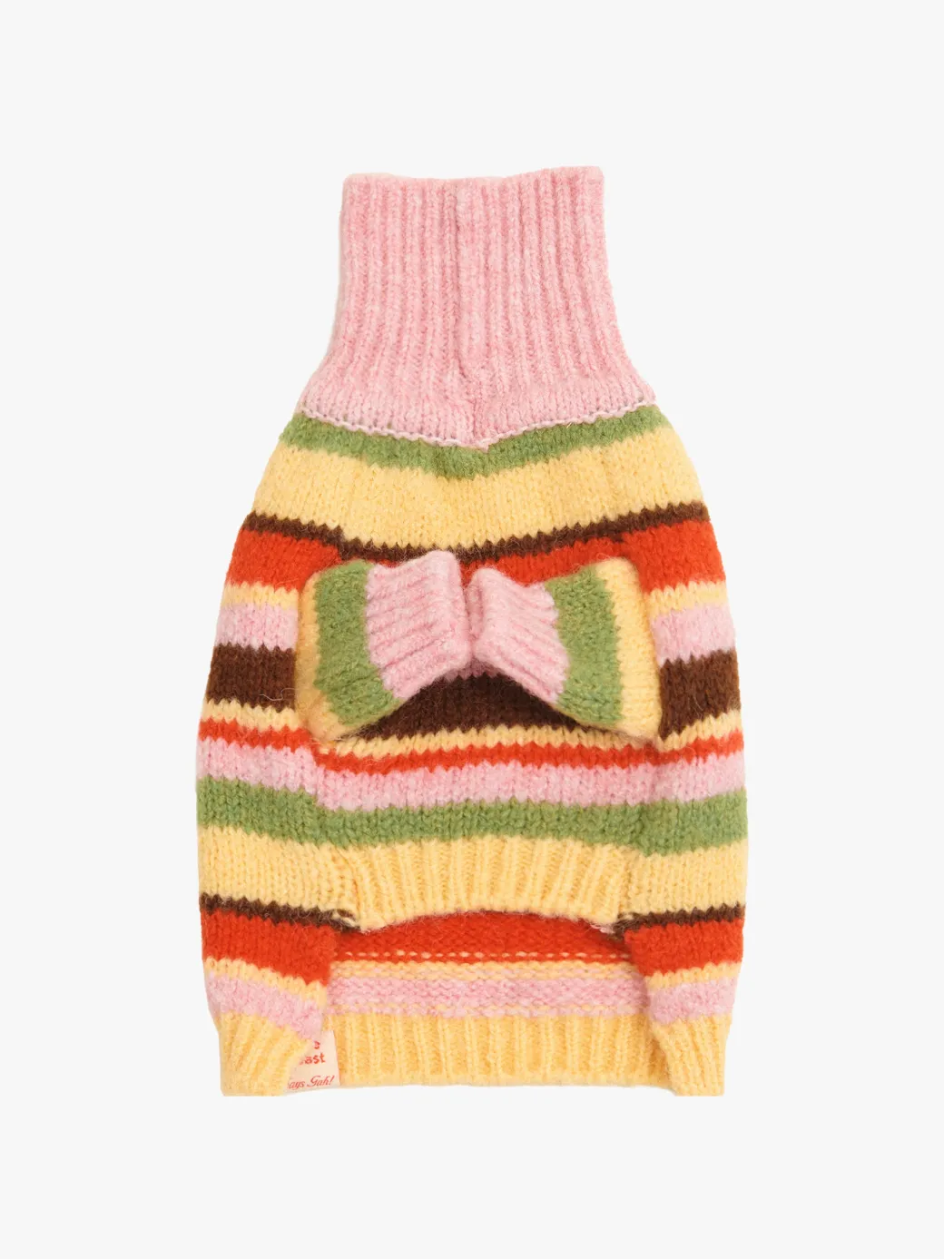 Dog Sweater - Pink Stripe